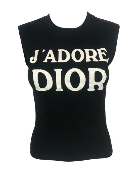 fake j'adore dior shirt|authentic christian dior tops.